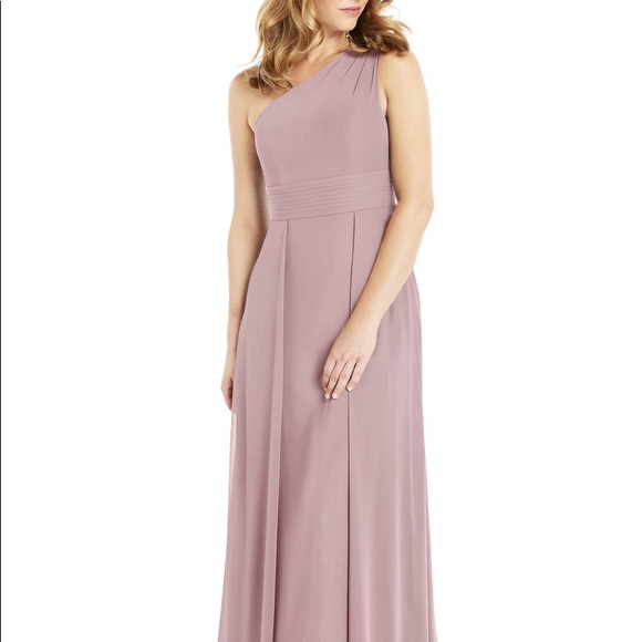Azazie Vintage Mauve Bridesmaid Dress - Picture 2 of 10